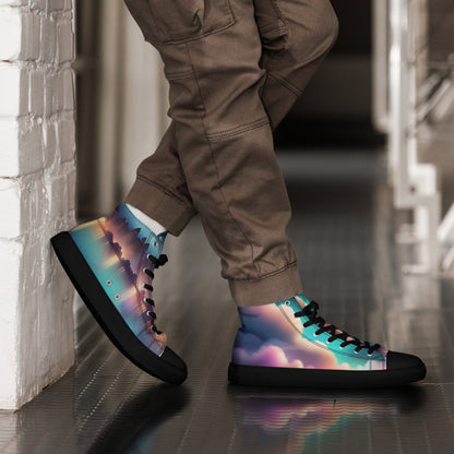 LUX Men’s high top canvas shoes