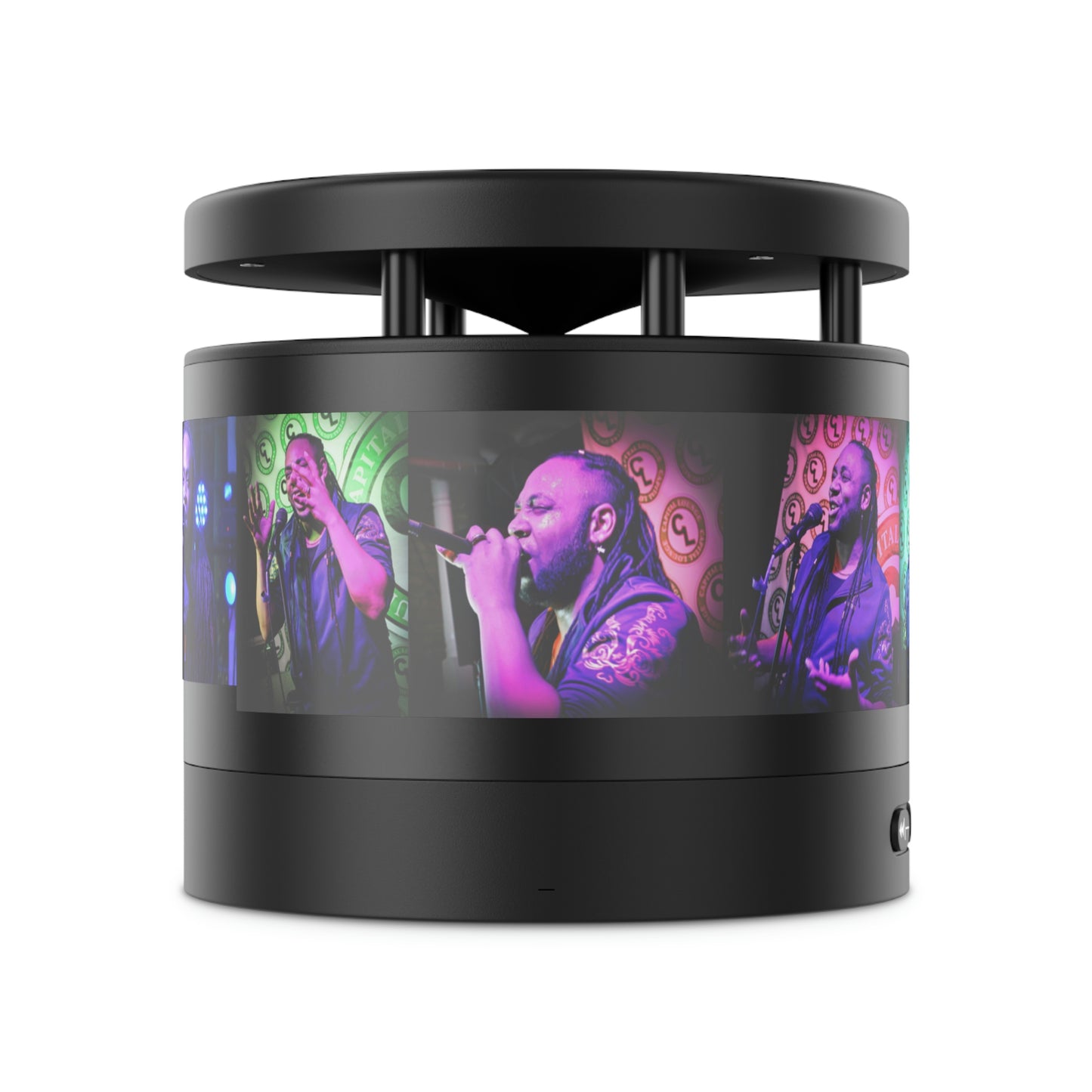 Metal Bluetooth Speaker and Wireless Charging Pad