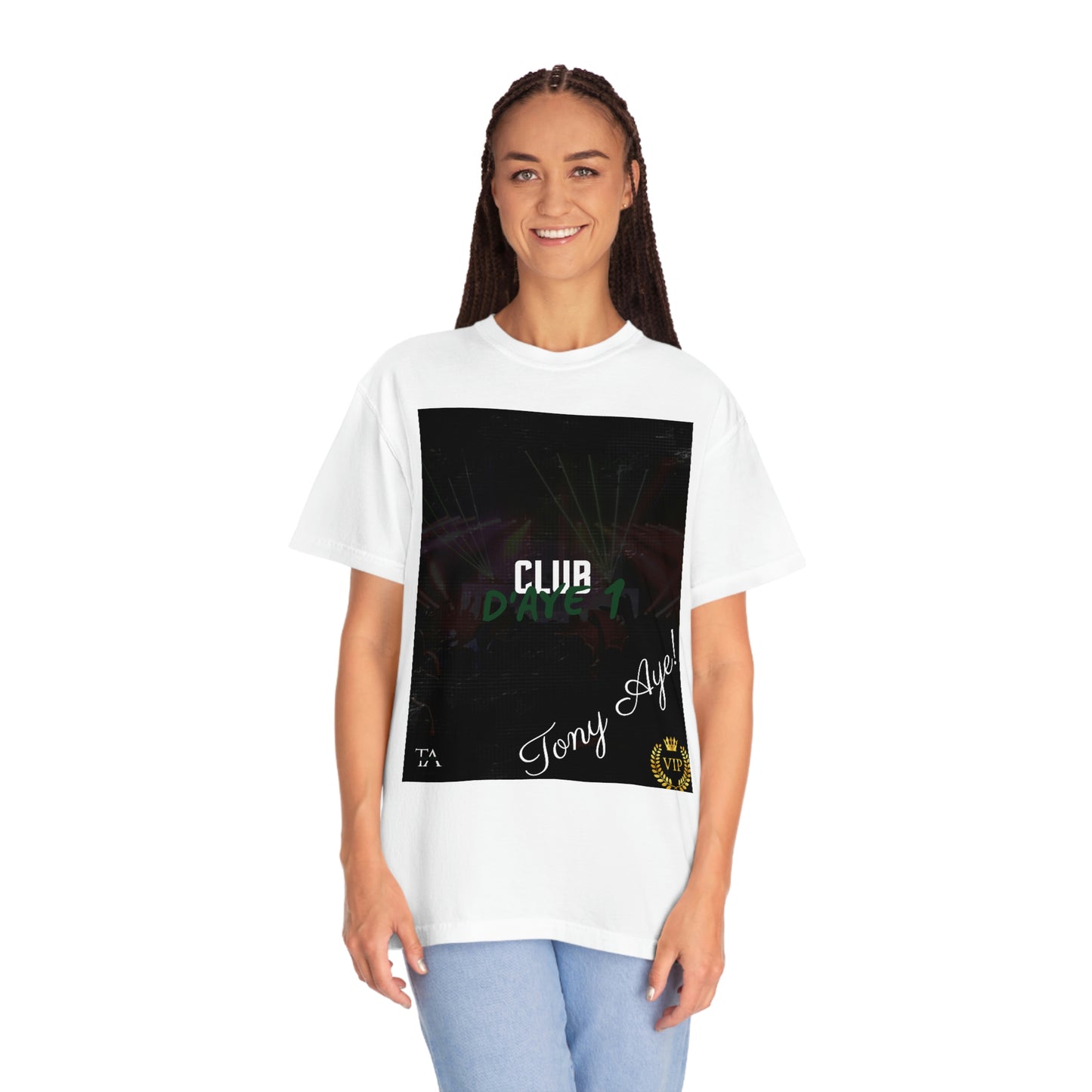 CLUB D'AYE 1 Unisex Garment-Dyed T-shirt