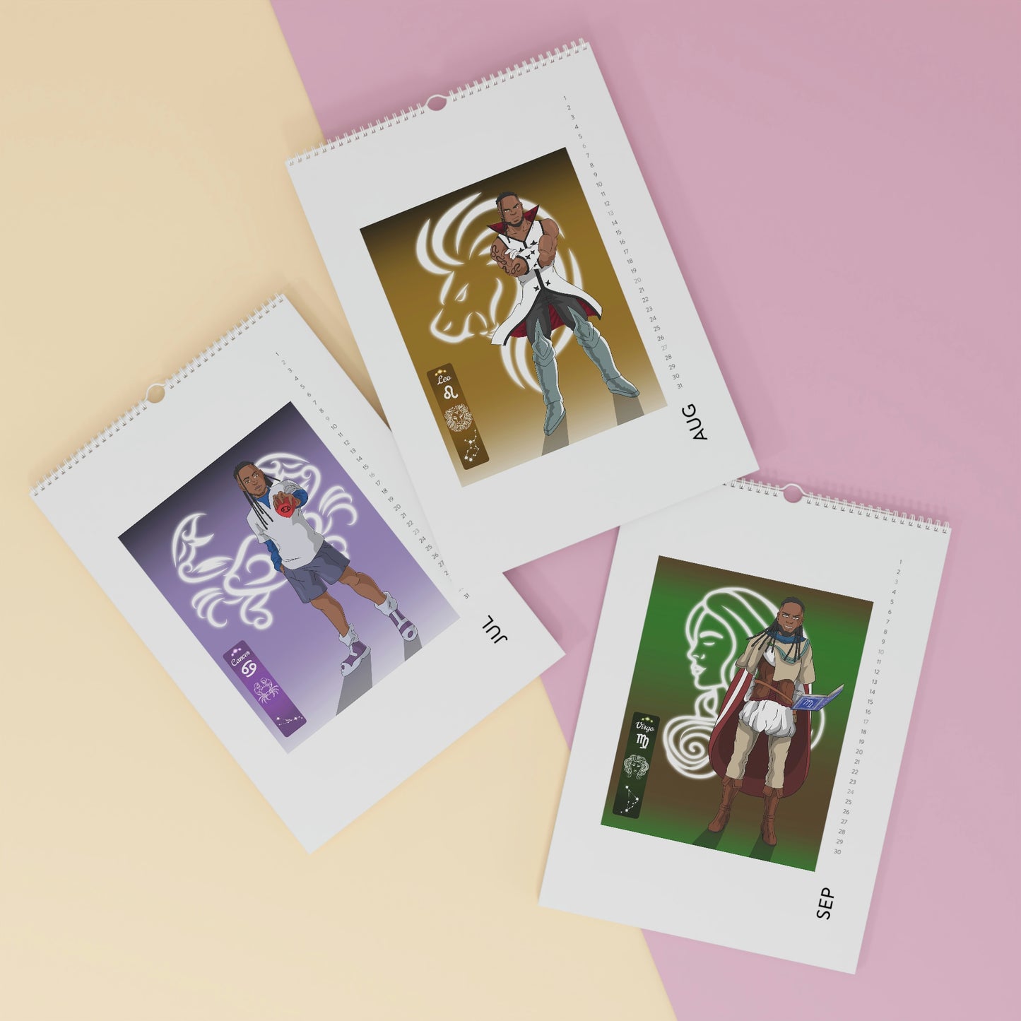 Zodiac Wall Calendar (2023)