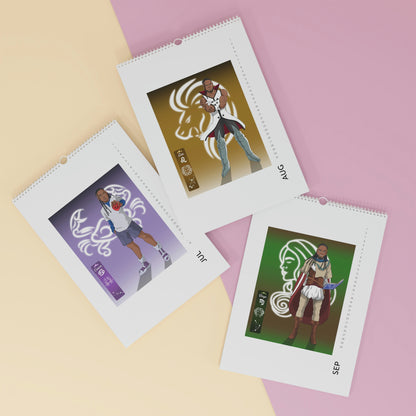 Zodiac Wall Calendar (2023)